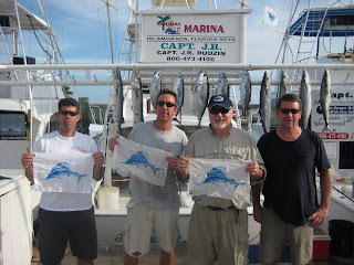 3 sailfish flags