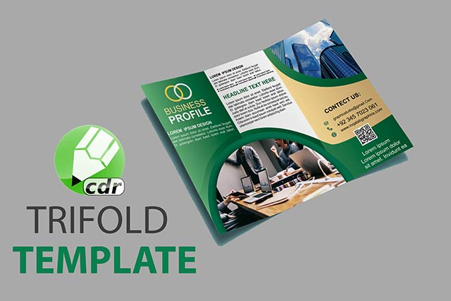 3-TriFold Brochure Template Coreldraw Design Cdr file Download - Inqalabgraphic