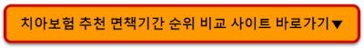 치아보험 추천 면책기간 순위 비교 사이트