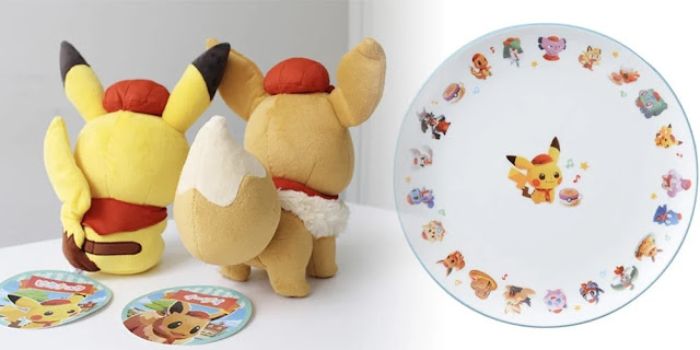 Pokemon Cafe Remix Plates