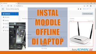 Cara Instal LMS Moodle Offline di Windows