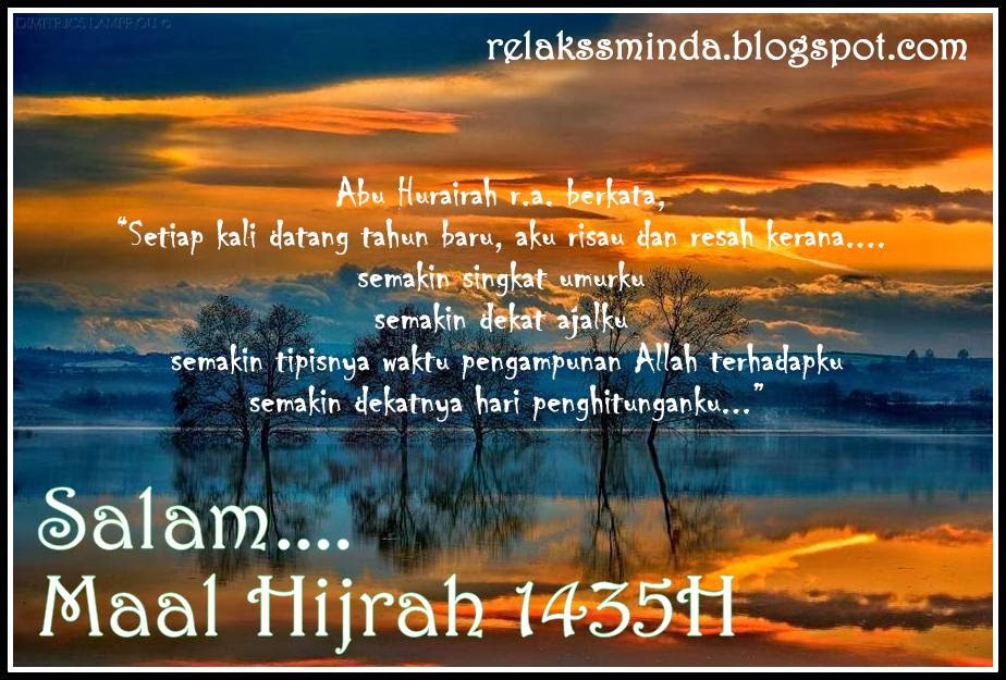 Salam Maal Hijrah 1435 H - Relaks Minda