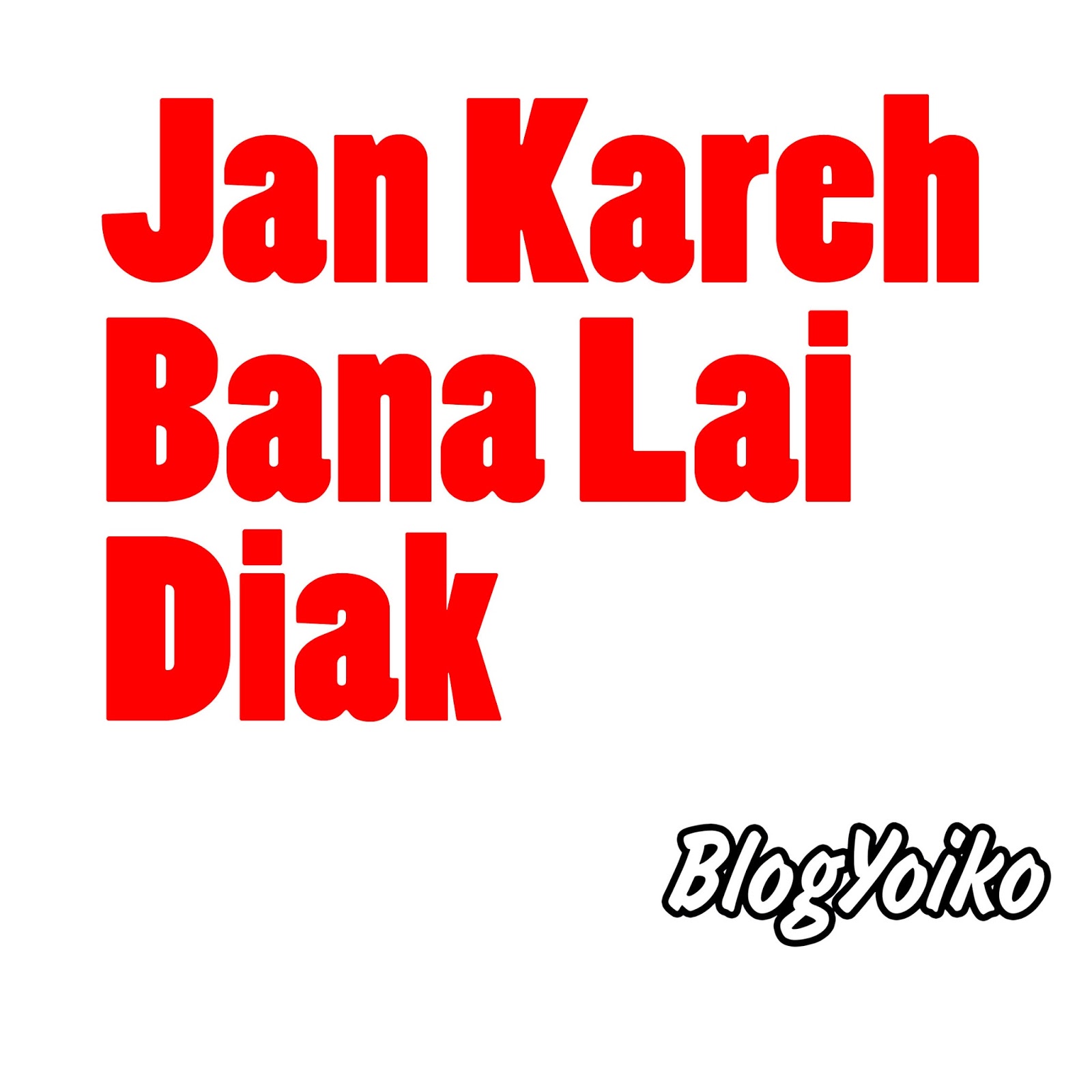 Gambar DP BBM Lucu Bahasa Minang Blog Yoiko