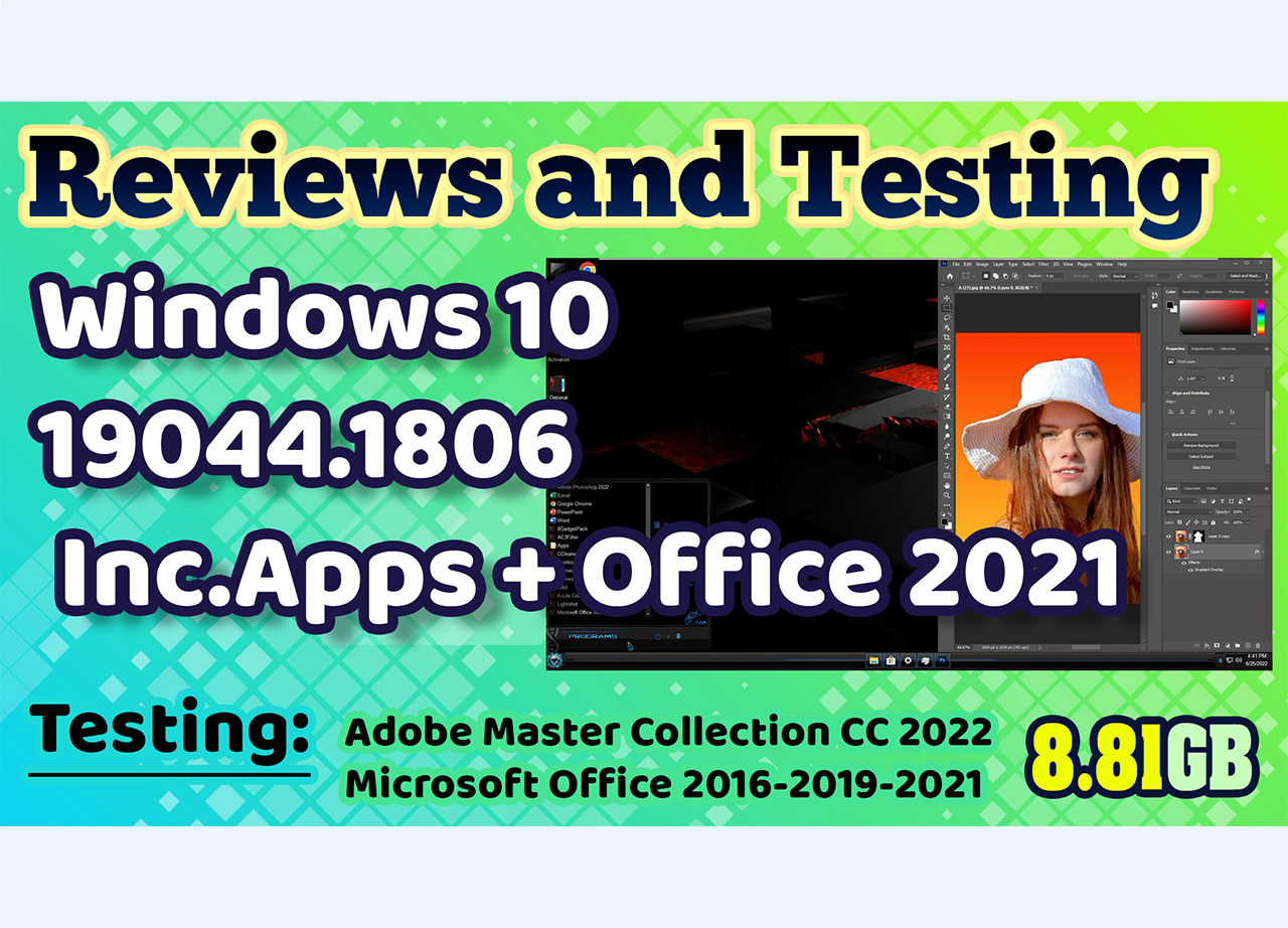 Review Windows 10 Morph’s Win10 (19044.1806) x64 Inc Apps + Office 2021