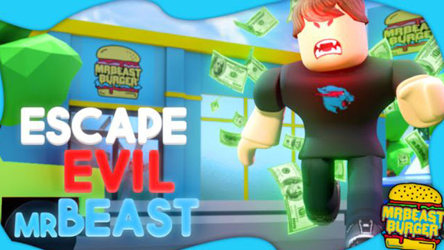 لعبه Escape Evil MrBeast (الهروب من مستر بيست) في روبلكس