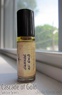 Solstice Scents Cascade of Gold Review