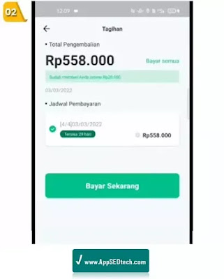 Cara bayar Easy Cash lewat Alfamart