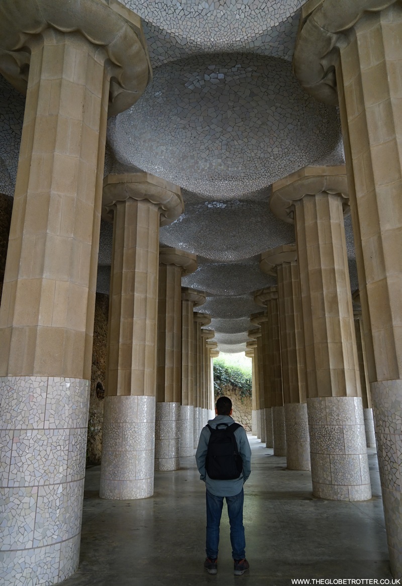 The Hypostyle Room at Park Guell