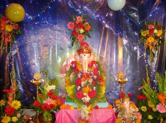  Ganesh  Chaturthi  2012 Decoration  Ganpati  Decoration  Ideas  