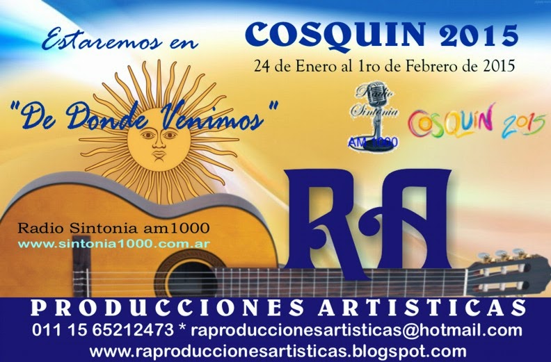  RA en Cosquin 2015!!