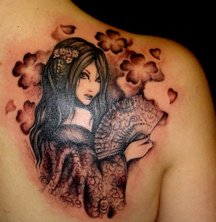 Geisha Tattoo