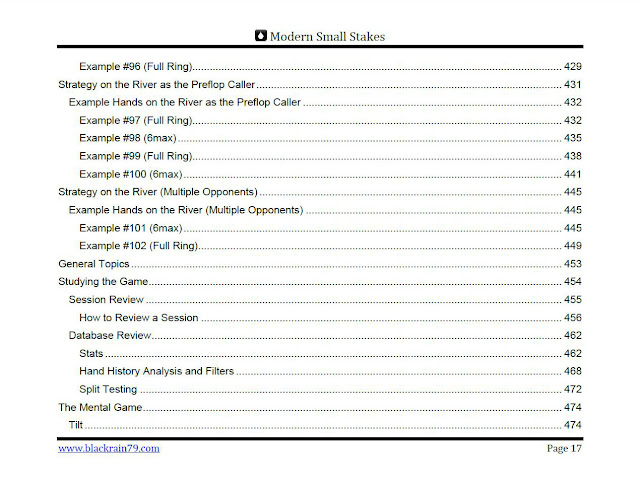 small stakes poker book