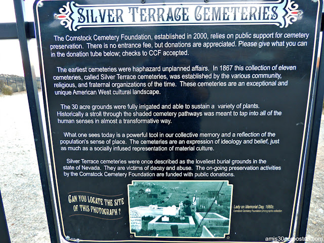 Silver Terrace Cemeteries en Virginia City, Nevada