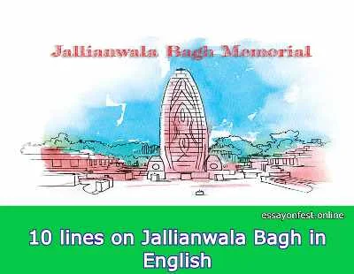 10 lines on Jallianwala Bagh in English