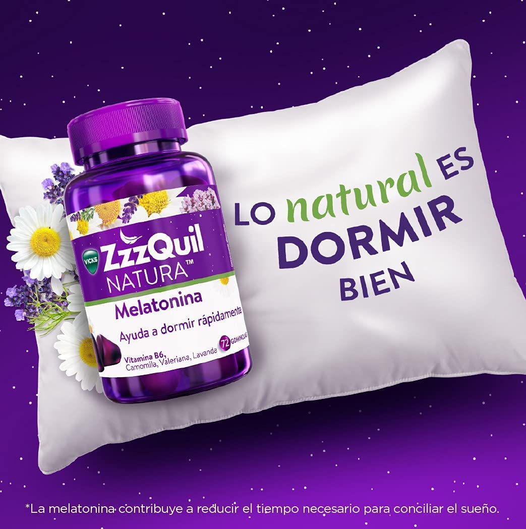 "¡Duerme como un bebé con las deliciosas gominolas de melatonina de ZZZQuil