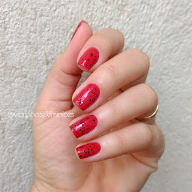 esmalte avon morango efeito pontilhado color trend 