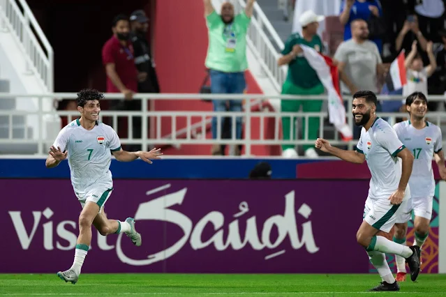 Iraque bate Indonésia, garante vaga em Paris-2024 e conquista a terceira colocação da Copa da Ásia de futebol sub-23