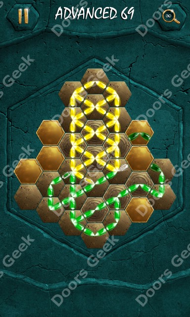 Cheats, Solution, Walkthrough for Crystalux Advanced level 69