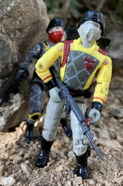 1989 Python Patrol Crimson Guard, 2021 Python Patrol Cobra Trooper, Black Major