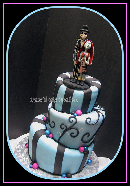 Wedding Cakes Pictures Nightmare Before Christmas Wedding Cake
