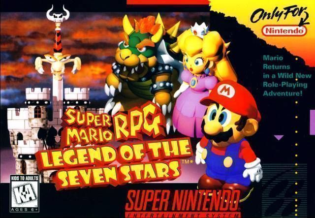 Roms de Super Nintendo Super Mario RPG - Legend of the Seven Stars [Esp] ver 1.0 ESPAÑOL descarga directa