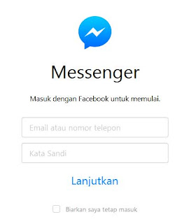 Cara Membuka Facebook Messenger di Komputer/Laptop