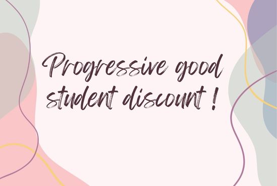 Progressive good student discount