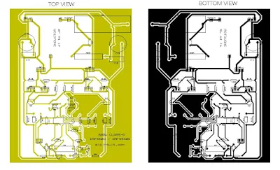 PCB Layout 200W CLass D power amplifier circuit