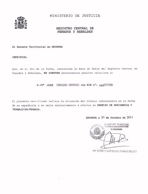 Certificado de Antecedentes Penales: Traducción Jurada 