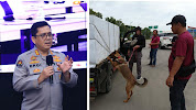 Gunakan 6 Anjing Pelacak, Tim Operasi Mabes Polri Amankan 8 Tersangka Narkoba di Pelabuhan Bakauheni Lampung