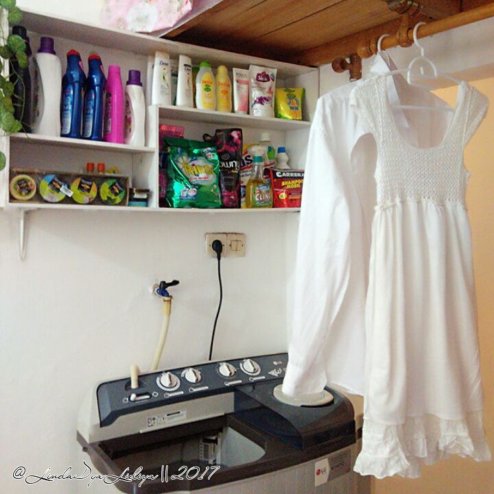 Rumah Shabby Chic Inspirasi Tempat Cuci Baju Yang 