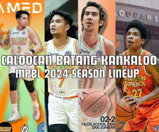 MPBL 2024 Season: Caloocan Batang Kankaloo Lineup, Roster and Players