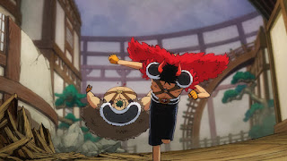 ワンピースアニメ 986話 ワノ国編 ルフィ かっこいい ONE PIECE Episode 986 Monkey D. Luffy