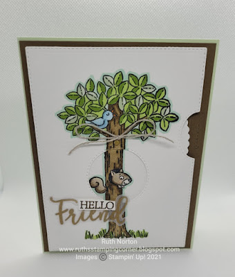 stampin up, woodland wonder