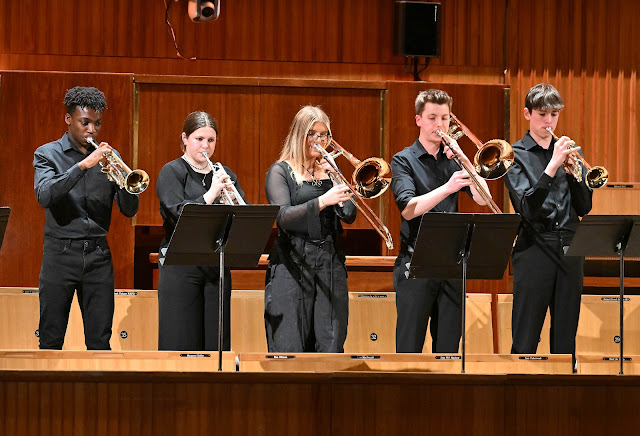 Simon Dobson: Incandenza - members of NYO Brass - Royal Festival Hall (Photo: Mark Allen)