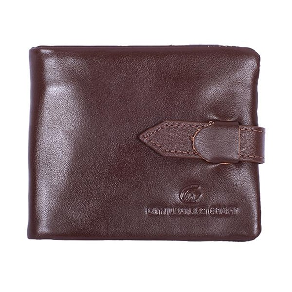 Chocolate Leather Wallet for Men