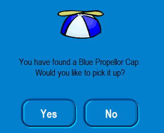 propeller hat impression