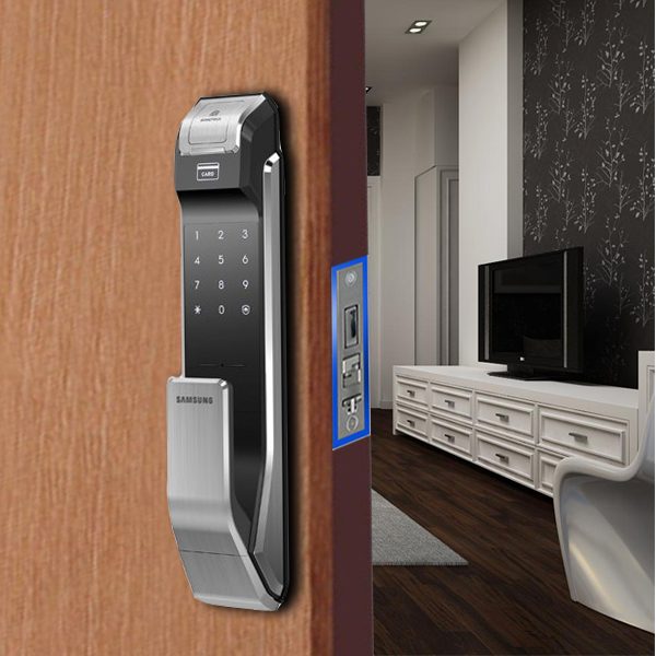 Khóa cửa vân tay Samsung SHS-P718LBK/EN