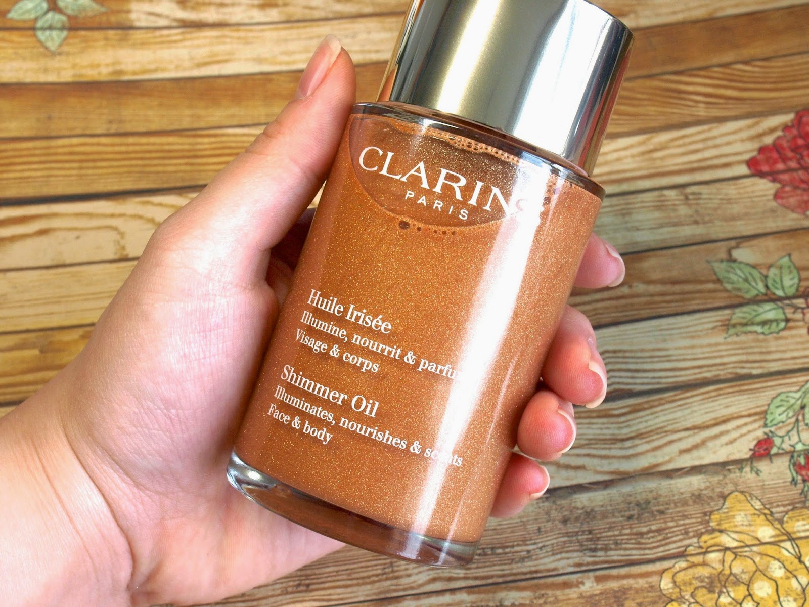 Clarins Shimmer Oil