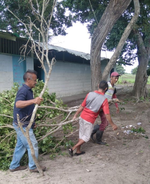 GESTIÓN-SAN JUAN DE PAYARA: Alcaldía de Pedro Camejo realizó reparaciones y mantenimiento en la Escuela Básica Bucaral