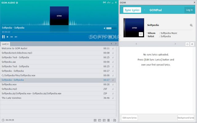 GOM Audio Player 2.2.23.0 Full Version Free Download