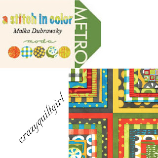 Moda A STITCH IN COLOR Quilt Fabric by Malka Dubrawsky