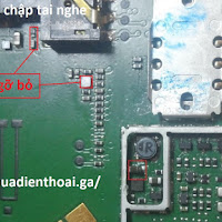 Nokia 1202 chập tai nghe