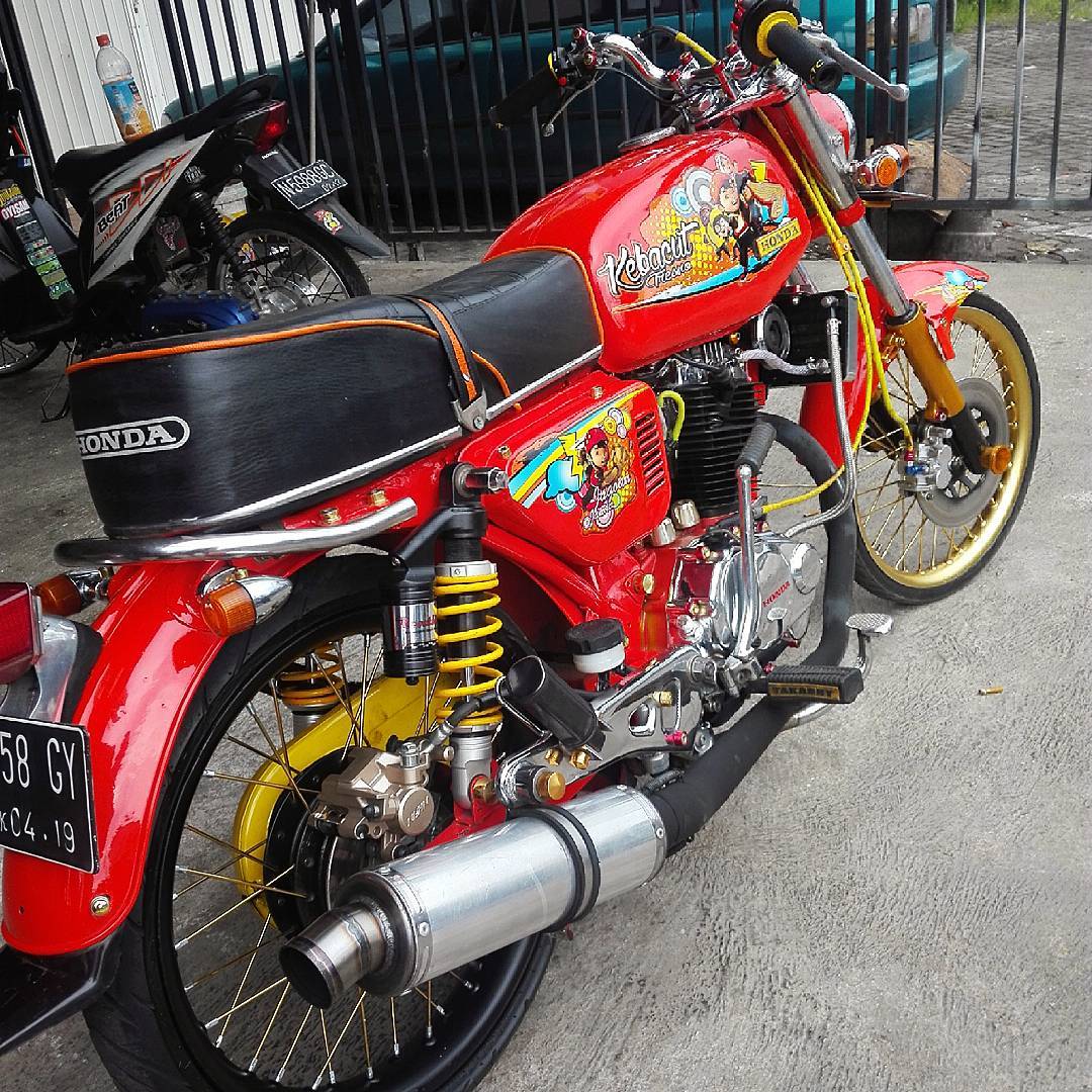 109 Modifikasi Motor Cb Indonesia Modifikasi Motor Honda CB Terbaru