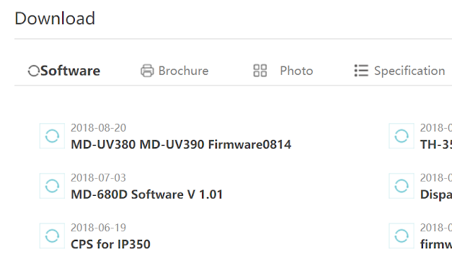 latest md-uv380 firmware