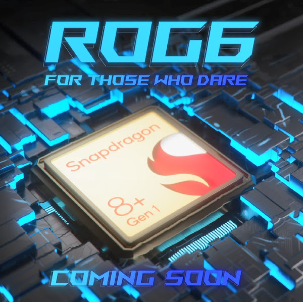 ASUS anuncia que o futuro ROG Phone 6 vai adotar a plataforma móvel Snapdragon 8+ Gen 1