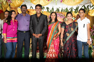 Singer Malavika Wedding Reception