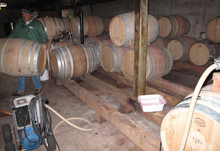 winemaking rack off
