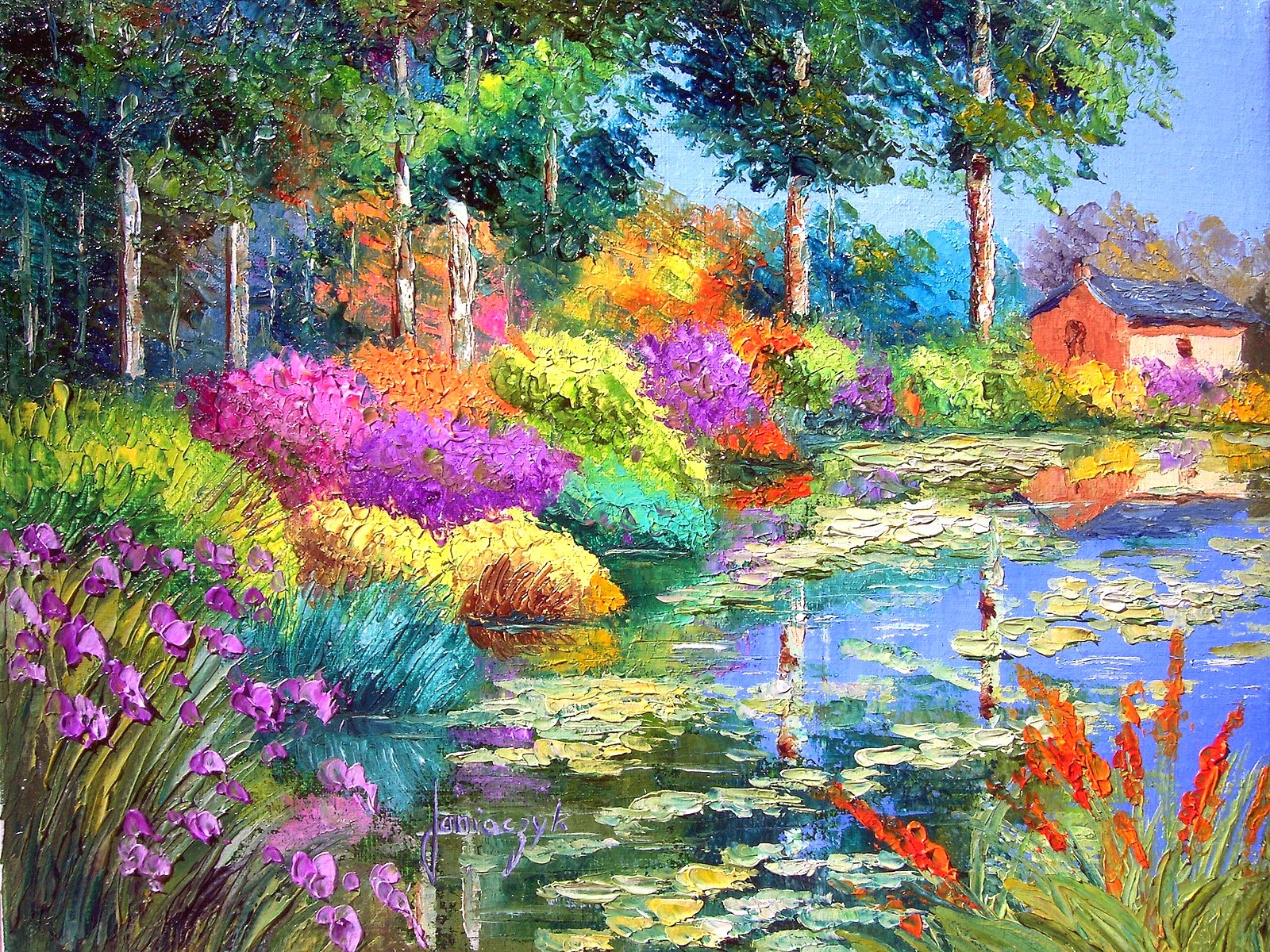 Beautiful 3d Oil Painting For Desktop Hd Wallpapers