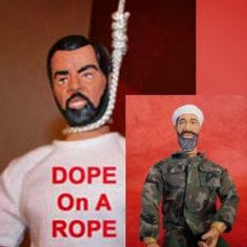 Sadam Hussein y Osama Bin Laden